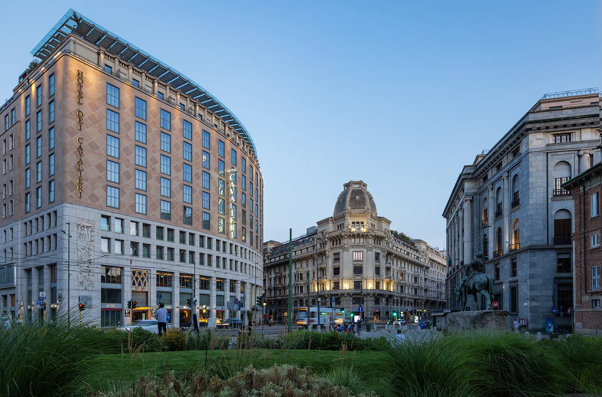 Incrocio di Piazza Missori a Milano
